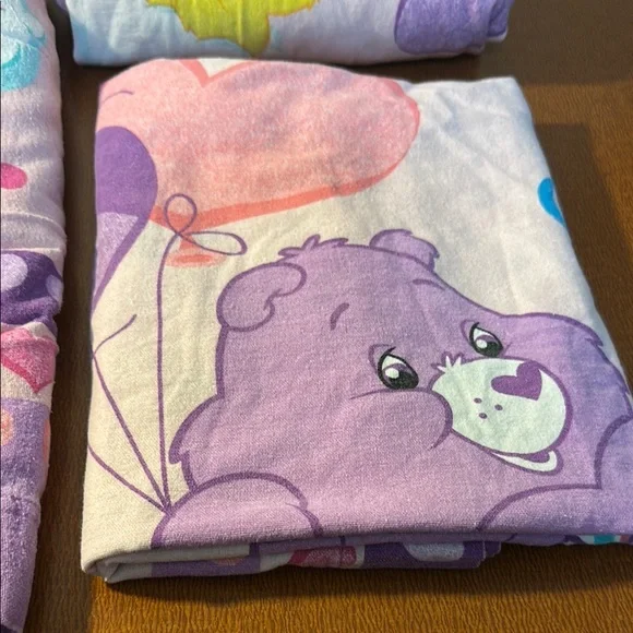 Care Bears Pink and Purple Bedding Set - Picture 4 of 4